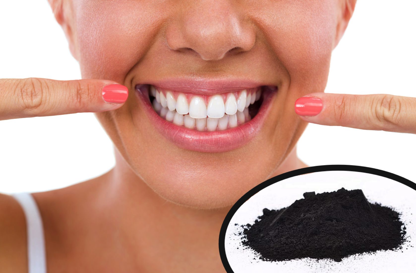 Charcoal for teeth whitening