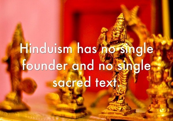 Hindu Religion has no founder or origin