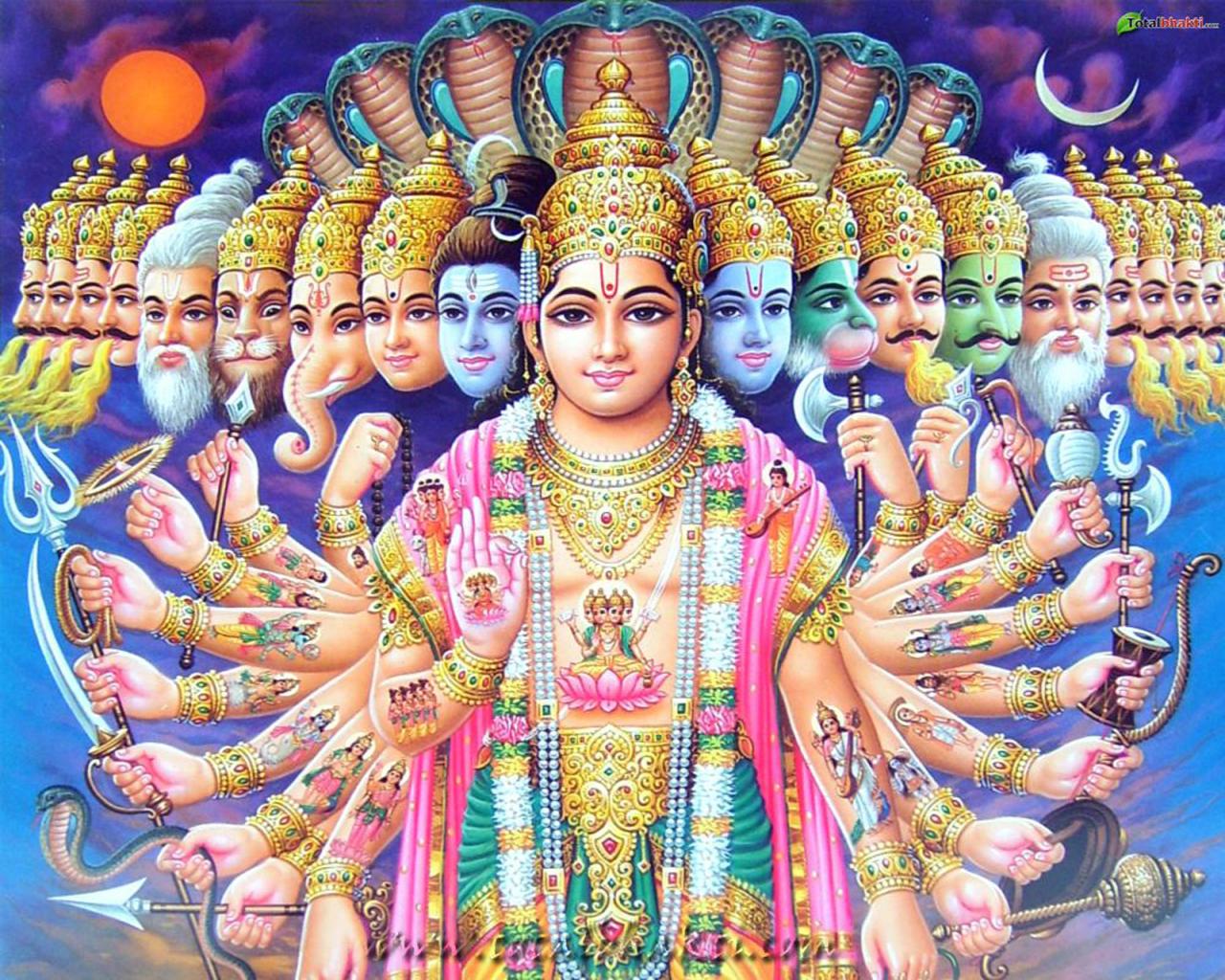 One god many forms - Hindu Religion