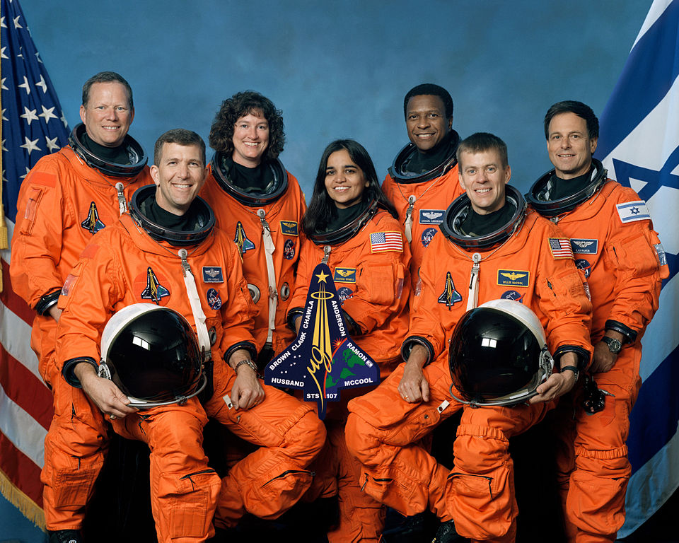 Kalpana Chawla's second flight was also her last.