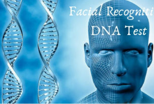 Facial recognition DNA test