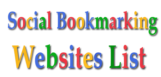 Bookmarking - Social bookmarking sites list