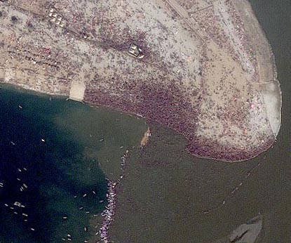 Kumbh Mela gathering visible from space - interesting facts about India
