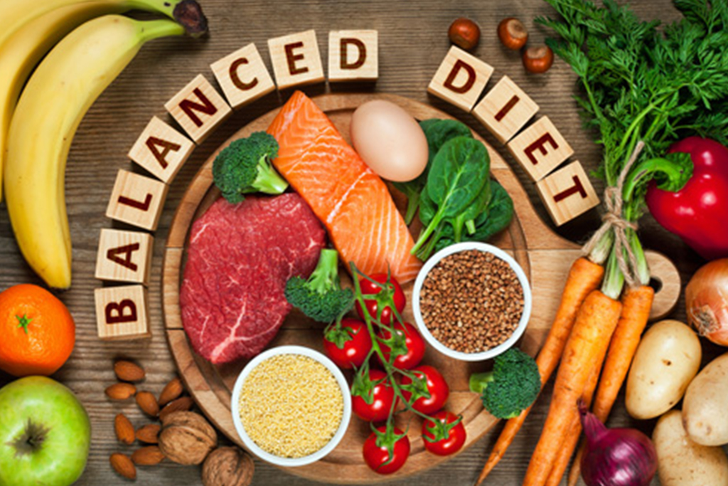 intermittent fasting - balanced diet