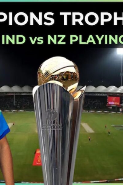 Champions Trophy Final 2025 India vs. New Zealand