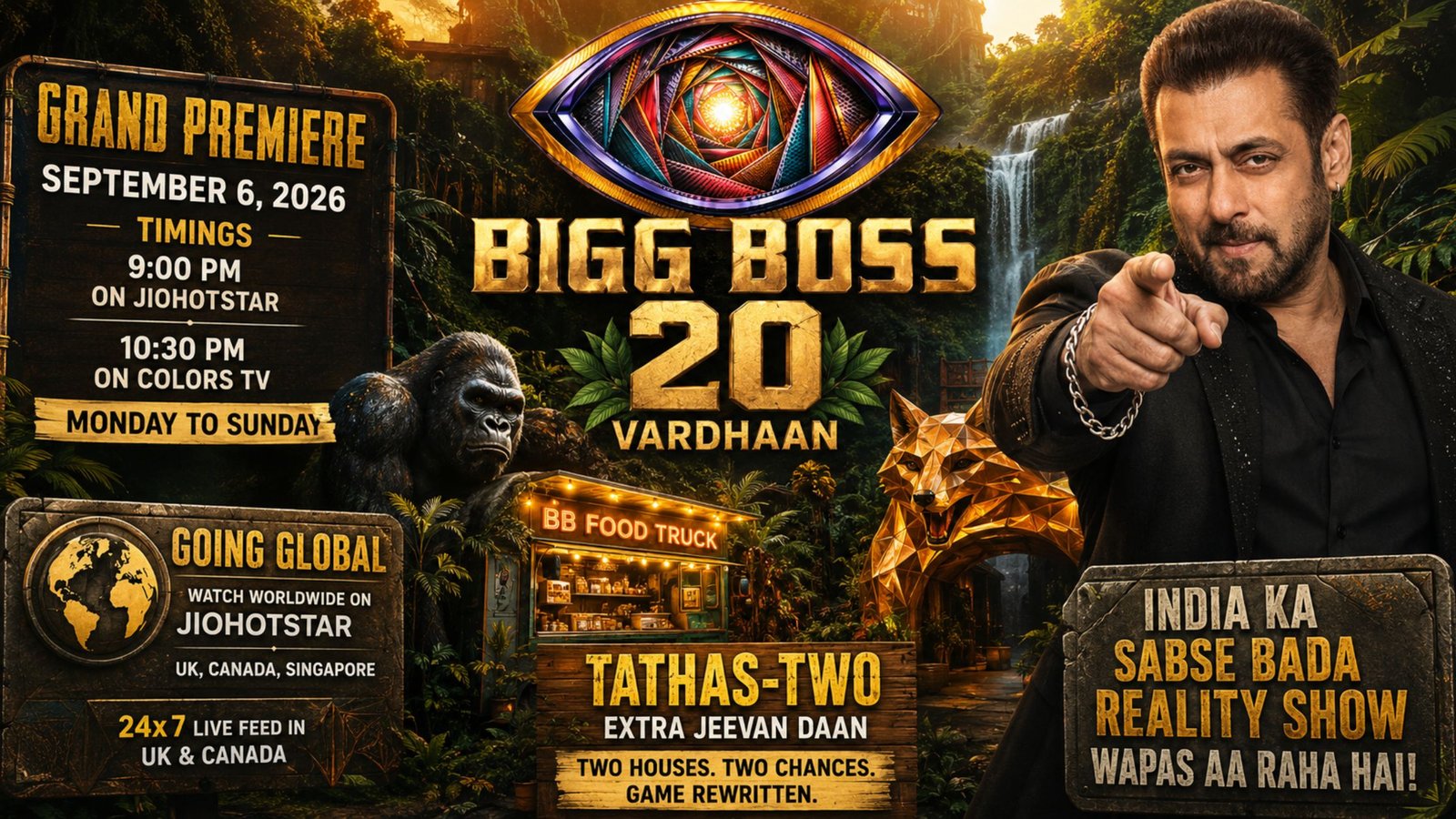 Bigg Boss 20 Grand Premiere